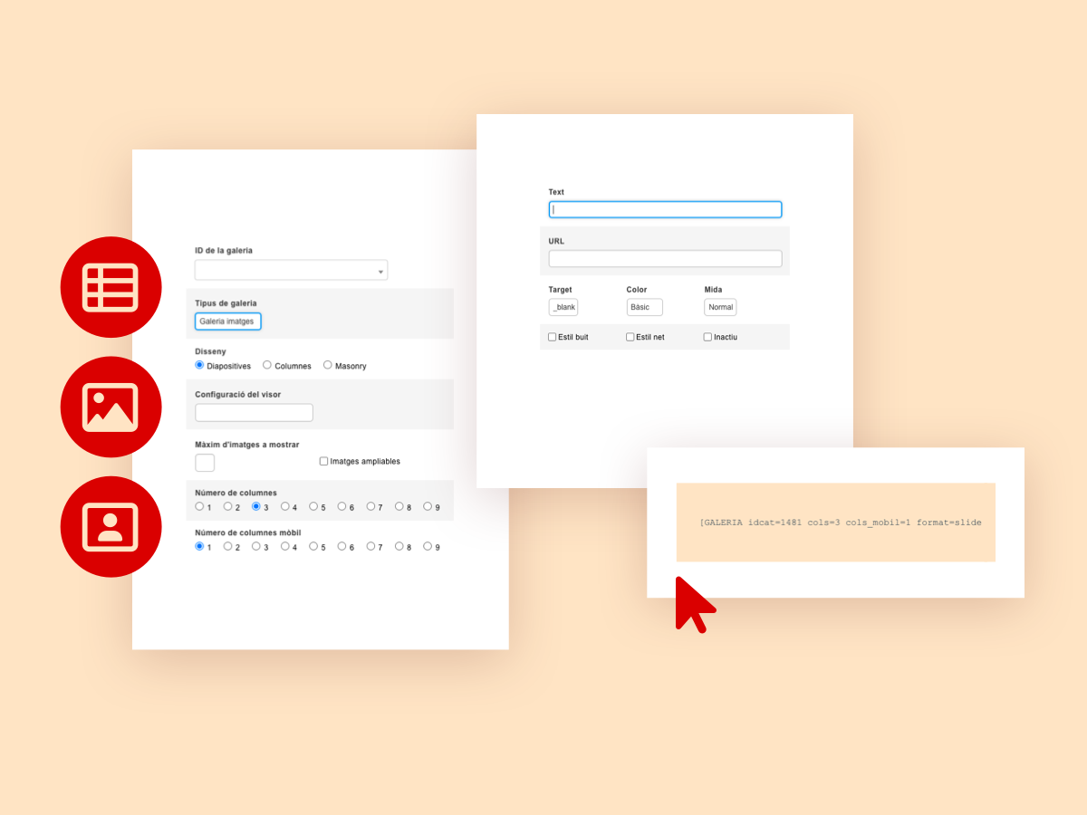 Noviembre 2024. Novedades de la plataforma web de Eventis