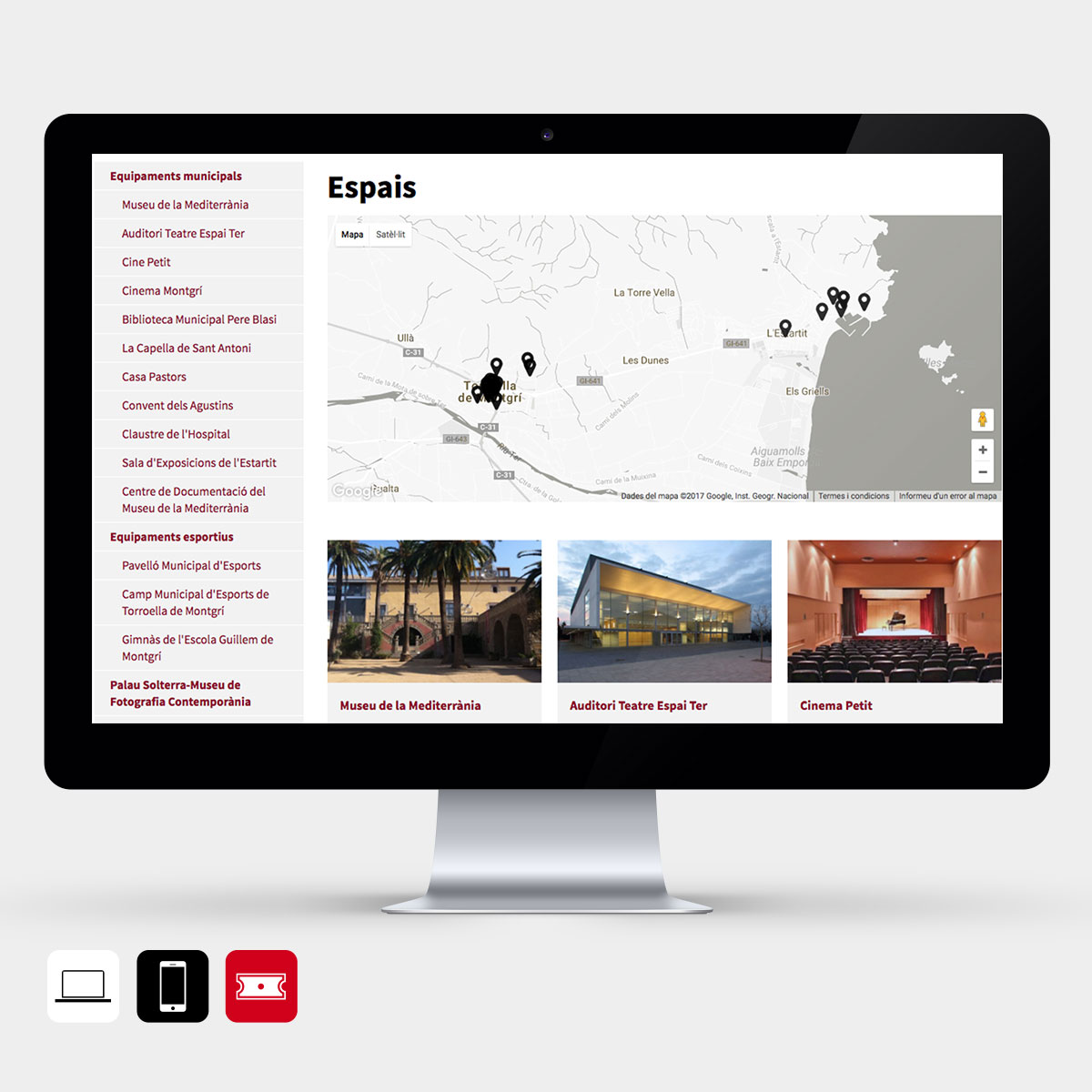 Añadimos nuevas funcionalidades a Eventis: ahora ya puedes organizar los espacios por categorías