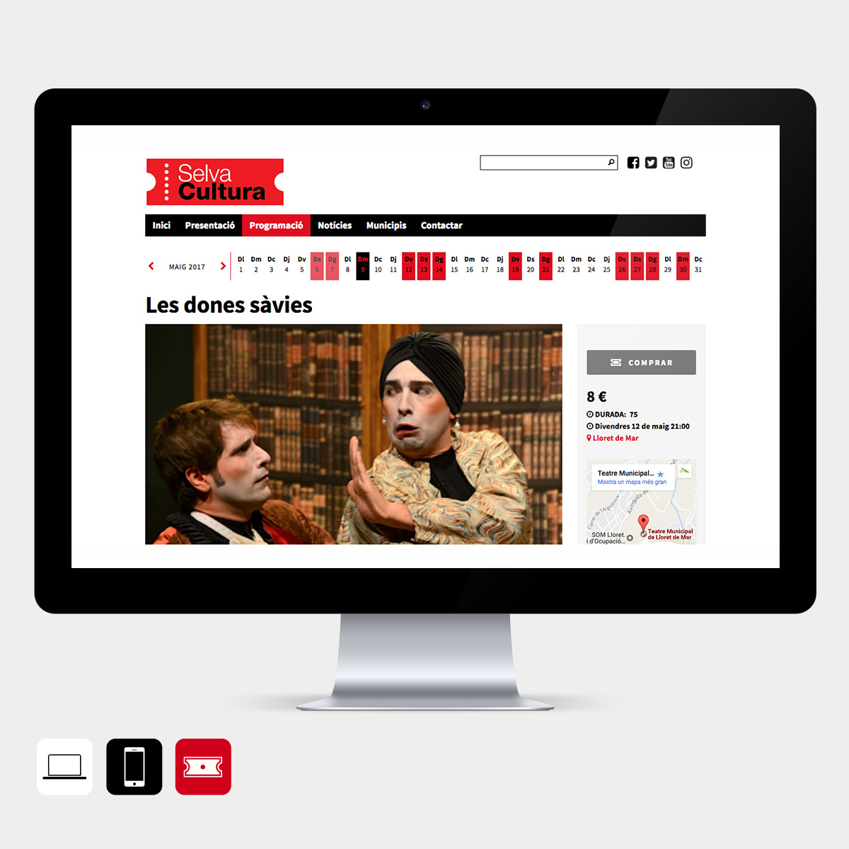 Selva Cultura, un portal para promocionar la actividad cultural de la Selva