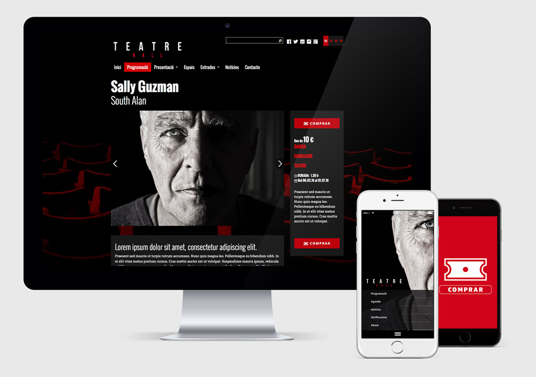 Creamos tu web, tu app y activamos la venta de entradas en sólo 2 semanas