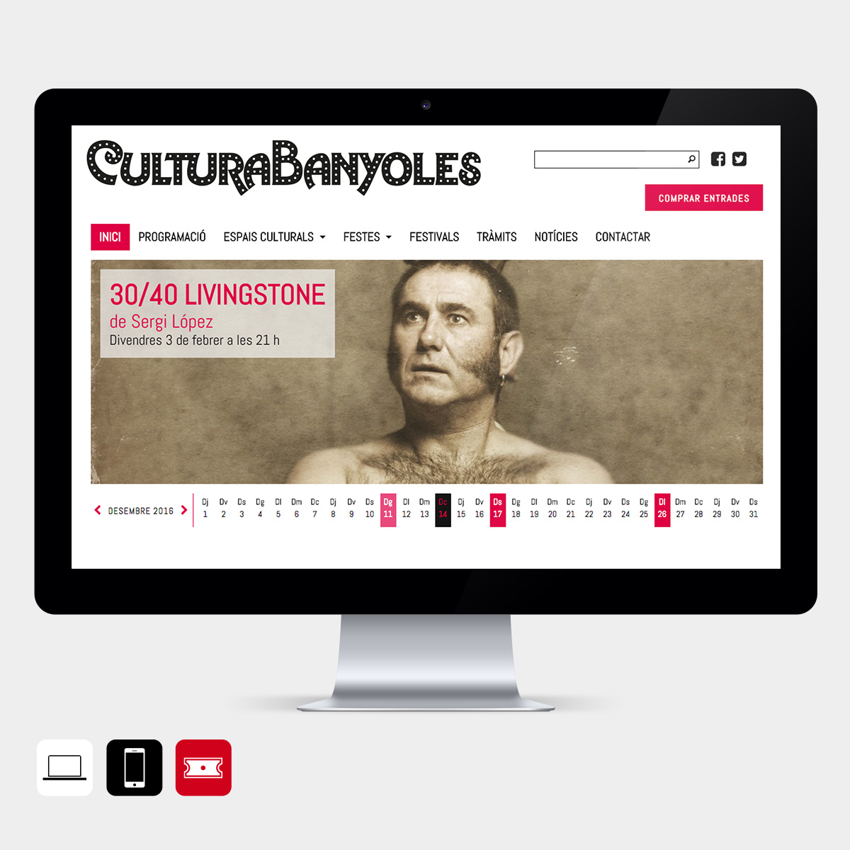 Banyoles estrena web para presentar la programación cultural del 2017